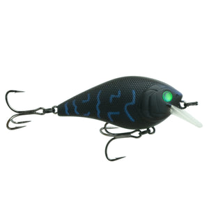 Crush 100X Squarebill Crankbait Black Magic / 2 3/4"