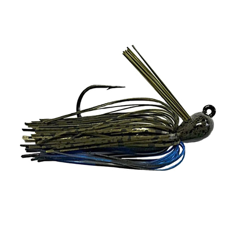 Greenfish Tackle Brandon Cobb All Purpose Jig 1/4 oz / BB Green Greenfish Tackle Brandon Cobb All Purpose Jig 1/4 oz / BB Green