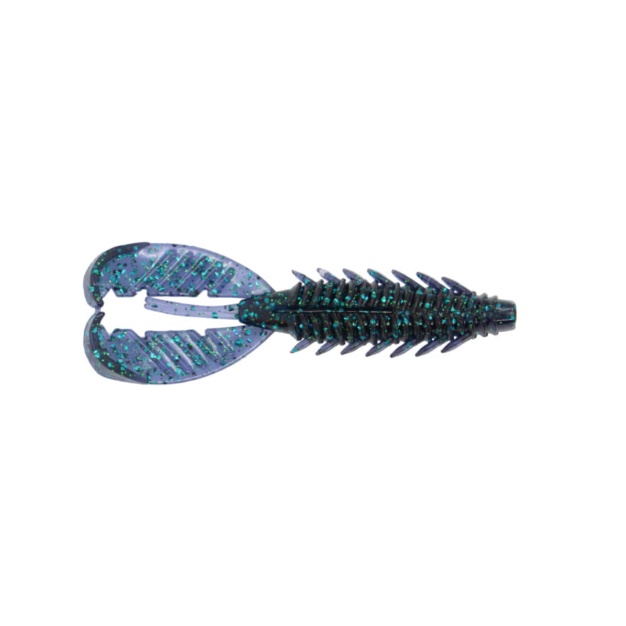 Xzone Lures Adrenaline Craw 4.25" Junebug / 4 1/4"