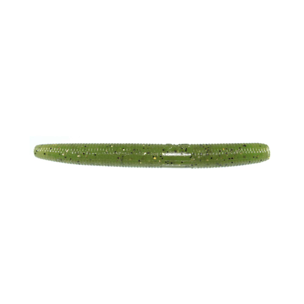 Gary Yamamoto Custom Baits 5 Senko Rubber Worm Fishing Lure, Watermelon  Green Pumpkin 