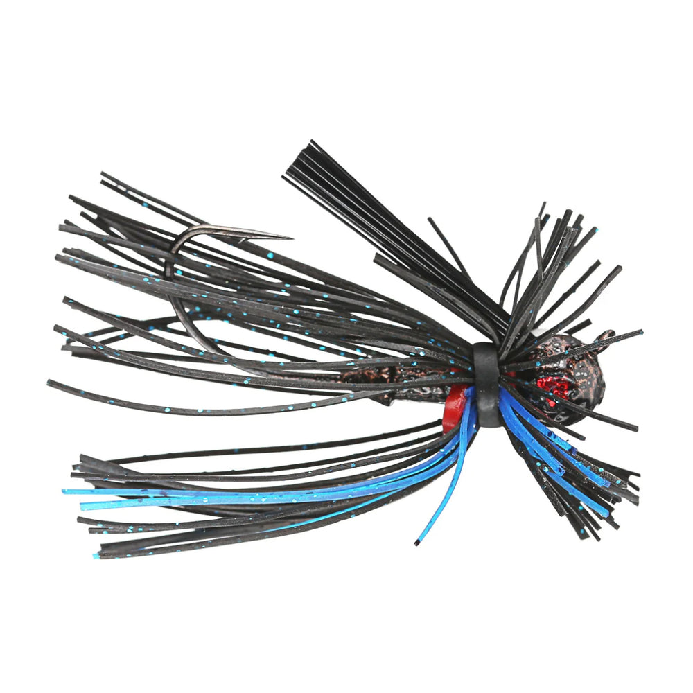 Jewel Baits Finesse Jig 2 Pack Black & Blue / 5/16 oz