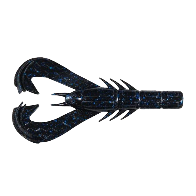 Googan Baits Krackin' Craw 4" / Black Blue Flake