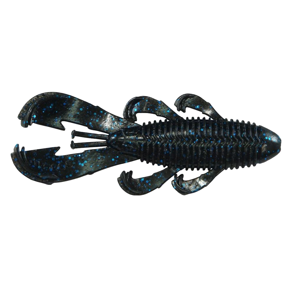 Googan Baits Bandito Bug Black Blue Flake / 4"