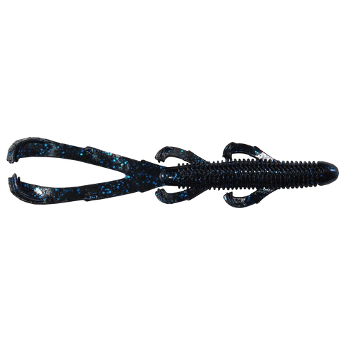 Googan Baits Trench Hawg 4 2/3" / Black Blue Flake Googan Baits Trench Hawg 4 2/3" / Black Blue Flake