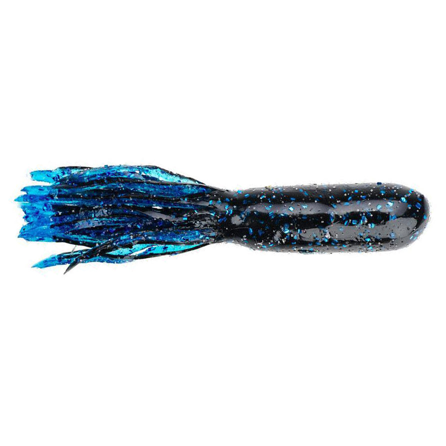 Strike King KVD Pro Model Tube Black Blue Flake / 3 1/2"