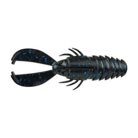 Berkley PowerBait Crash Craw - EOL 4 1/4" / Black Blue Flake