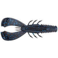 Rapala Crush City Cleanup Craw Black Blue Flake / 3 1/2"