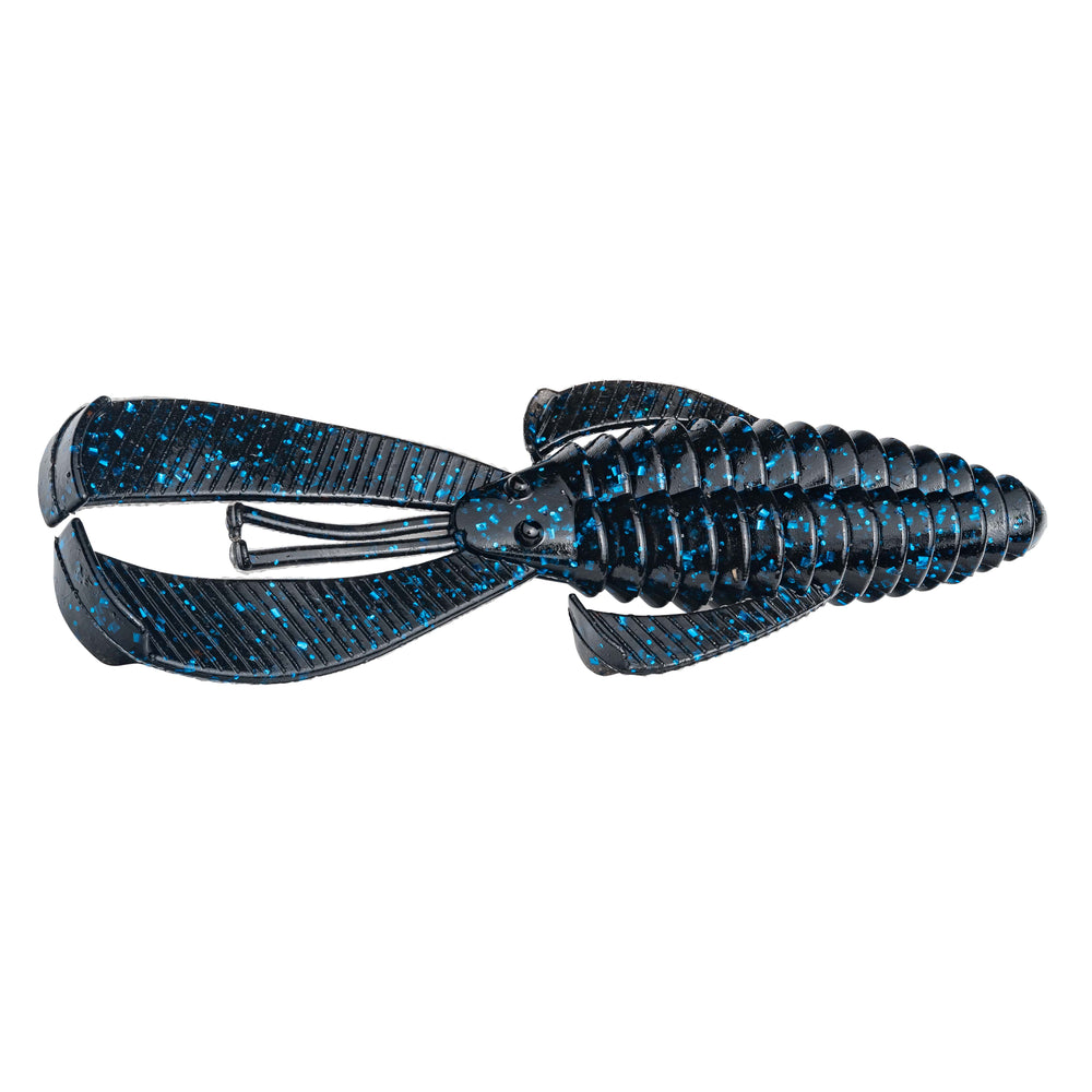 Strike King Midsize Rage Bug Black Blue Flake / 3.38"