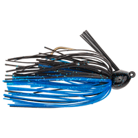 Strike King Bitsy Bug Mini Jig 1/4 oz / Black/Blue