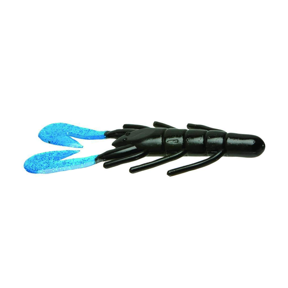 Zoom Ultra-Vibe Speed Craw Black/Blue Claw / 3 1/2"