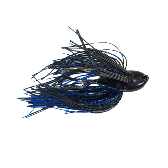 Gambler Lures Double Weedguard Flipping Jig 1/2 oz / Black Blue