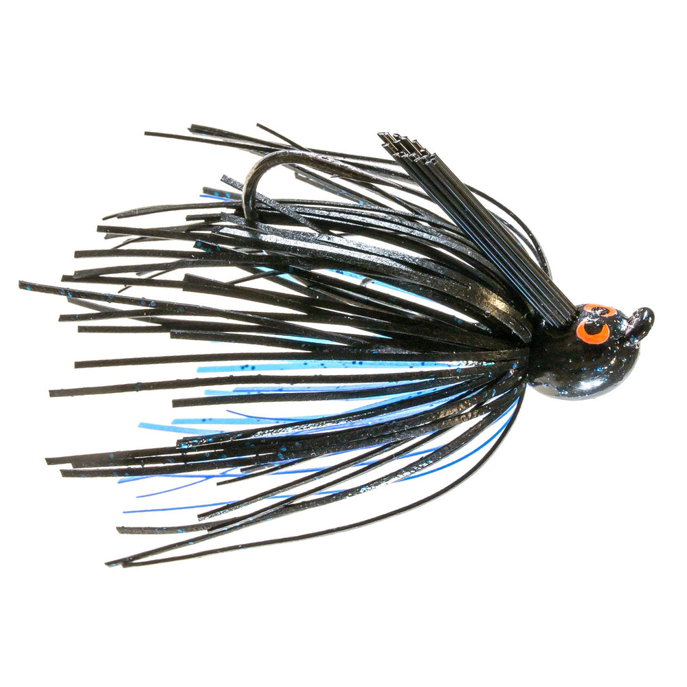 Z-Man CrossEyeZ Power Finesse Jig 1/4 oz / Black/Blue