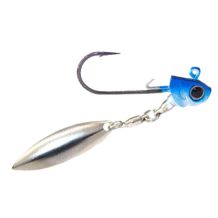 Coolbaits Lures Down Under Underspin - Silver Blade 1/8 oz / Blue Shad Coolbaits Lures Down Under Underspin - Silver Blade 1/8 oz / Blue Shad