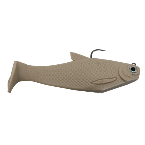 Bull Shad Swimbaits Bacca Burrito Swimbait Bone / 6" Bull Shad Swimbaits Bacca Burrito Swimbait Bone / 6"