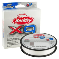 Berkley X9 Braided Line - EOL 30lb / Crystal / 164 Yards