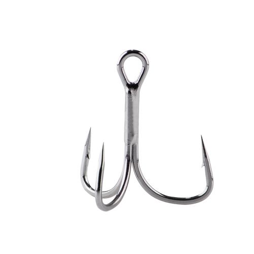 Berkley Fusion19 Medium Shank EWG Treble Hook Black Nickel / #6 Berkley Fusion19 Medium Shank EWG Treble Hook Black Nickel / #6