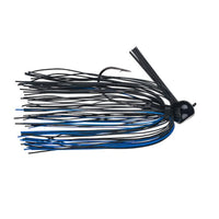 Strike King J-Lee Comeback Football Jig - EOL 3/8 oz / Black/Blue