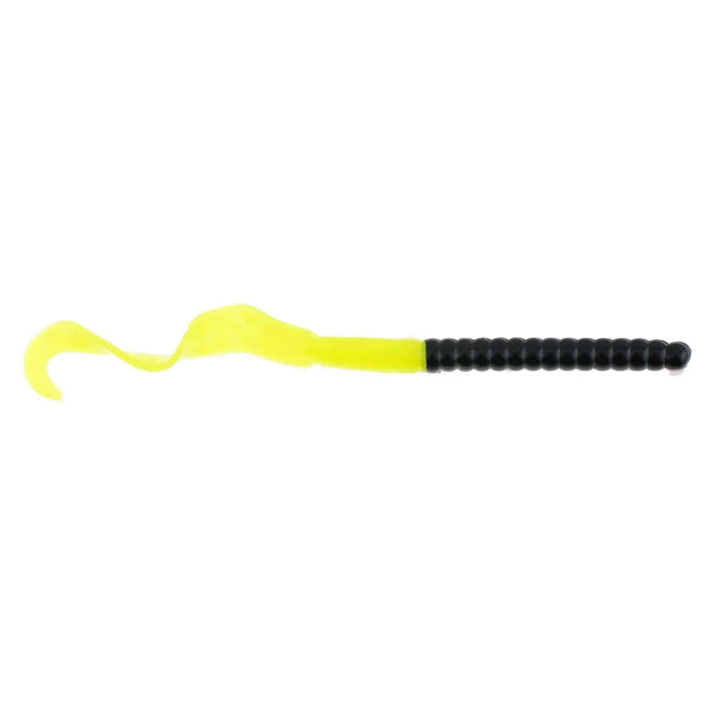 Berkley PowerBait Power Worm 7" / Black/Chartreuse