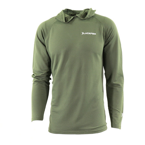 Blackfish CoolCharge Angler UPF Hoodie Small / Mayfly Green Blackfish CoolCharge Angler UPF Hoodie Small / Mayfly Green