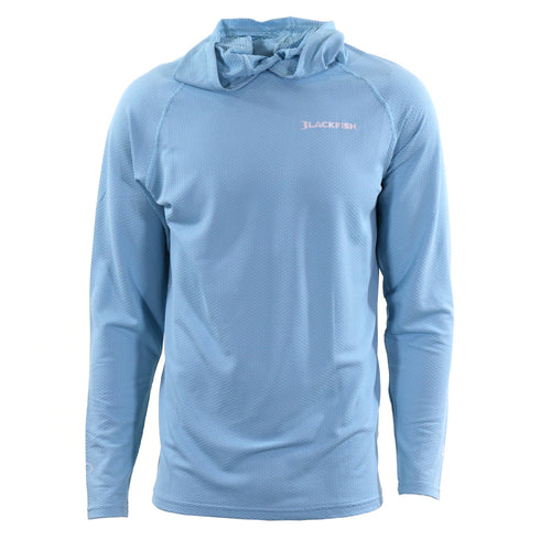 Blackfish CoolCharge Angler UPF Hoodie Small / Sky Blue Blackfish CoolCharge Angler UPF Hoodie Small / Sky Blue