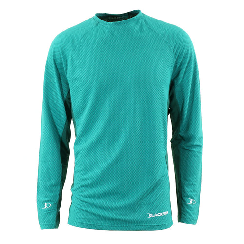 Blackfish CoolCharge Angler UPF Long Sleeve Small / Teal Blackfish CoolCharge Angler UPF Long Sleeve Small / Teal