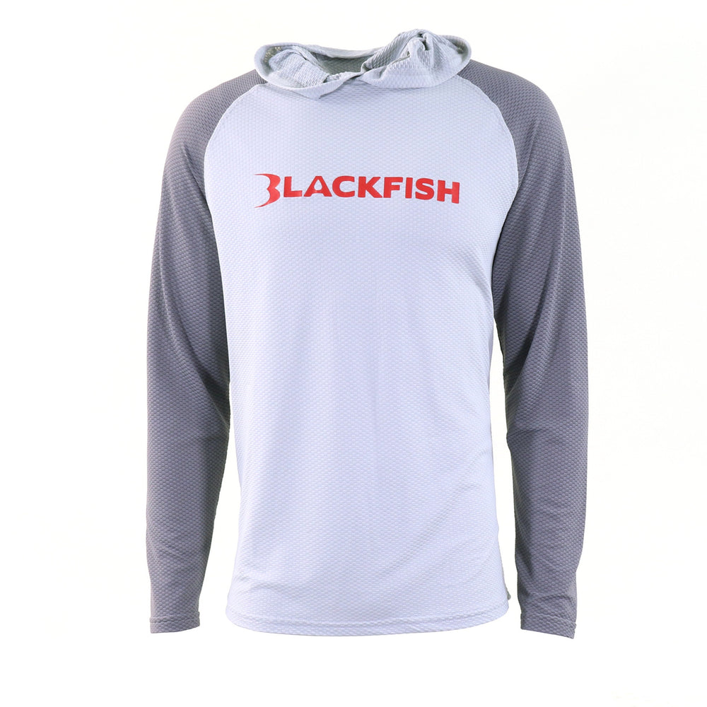 Blackfish CoolCharge Angler UPF Hoodie Small / Glacier Gray