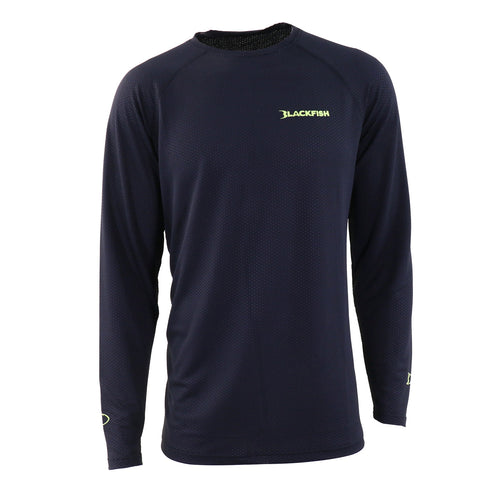 Blackfish CoolCharge Angler UPF Long Sleeve Small / Moonless Black Blackfish CoolCharge Angler UPF Long Sleeve Small / Moonless Black