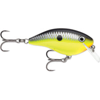 Rapala OG Rocco 5 Squarebill Crankbait Chartreuse Black / 2 1/2"