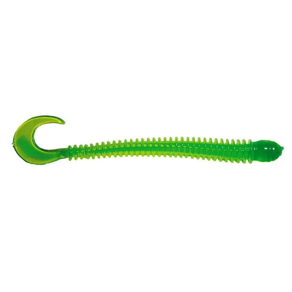 BFishN Tackle AuthentX Ringworm Chartreuse/Green Core / 4"