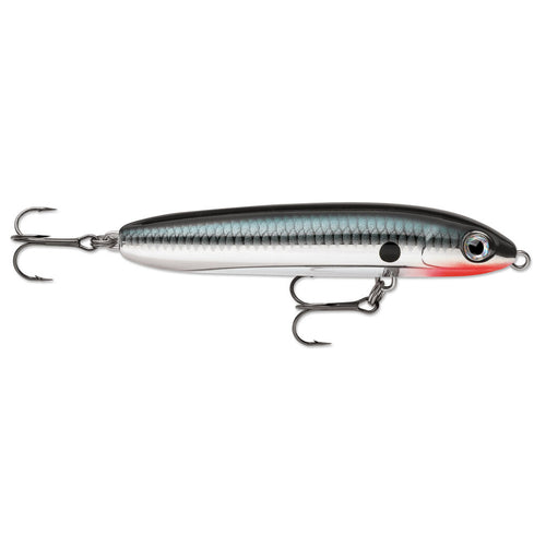 Rapala Skitter V Walking Topwater 4 1/2" / Chrome Rapala Skitter V Walking Topwater 4 1/2" / Chrome