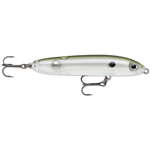Rapala Skitter V Walking Topwater 4 1/2" / Clear Pale Olive Rapala Skitter V Walking Topwater 4 1/2" / Clear Pale Olive