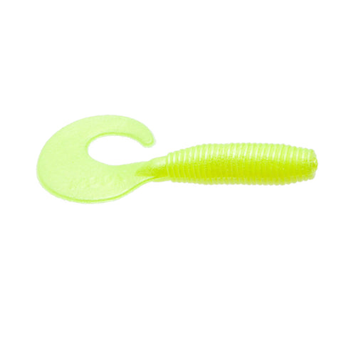 Zoom Fat Albert Grub Chartreuse Pearl / 3" Zoom Fat Albert Grub Chartreuse Pearl / 3"