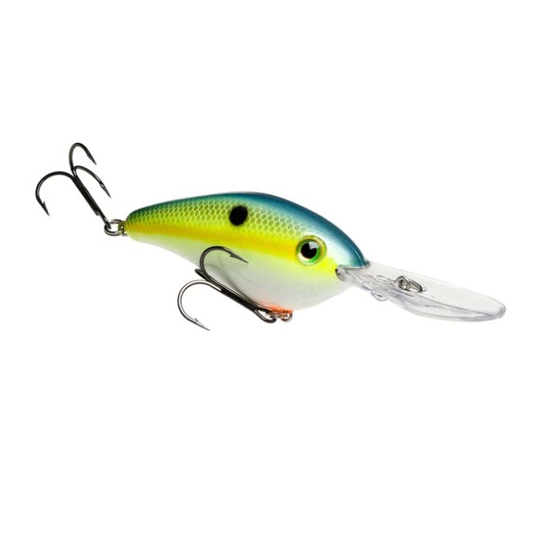 Strike King 6XD Hard Knock Crankbait Chartreuse Sexy Shad / 3"