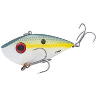 Strike King Tungsten 2-Tap Red Eyed Shad Lipless Crankbait Chartreuse Sexy Shad / 2 1/2"