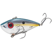 Strike King Tungsten 2-Tap Red Eyed Shad Lipless Crankbait Chrome Sexy Shad / 2 1/2"