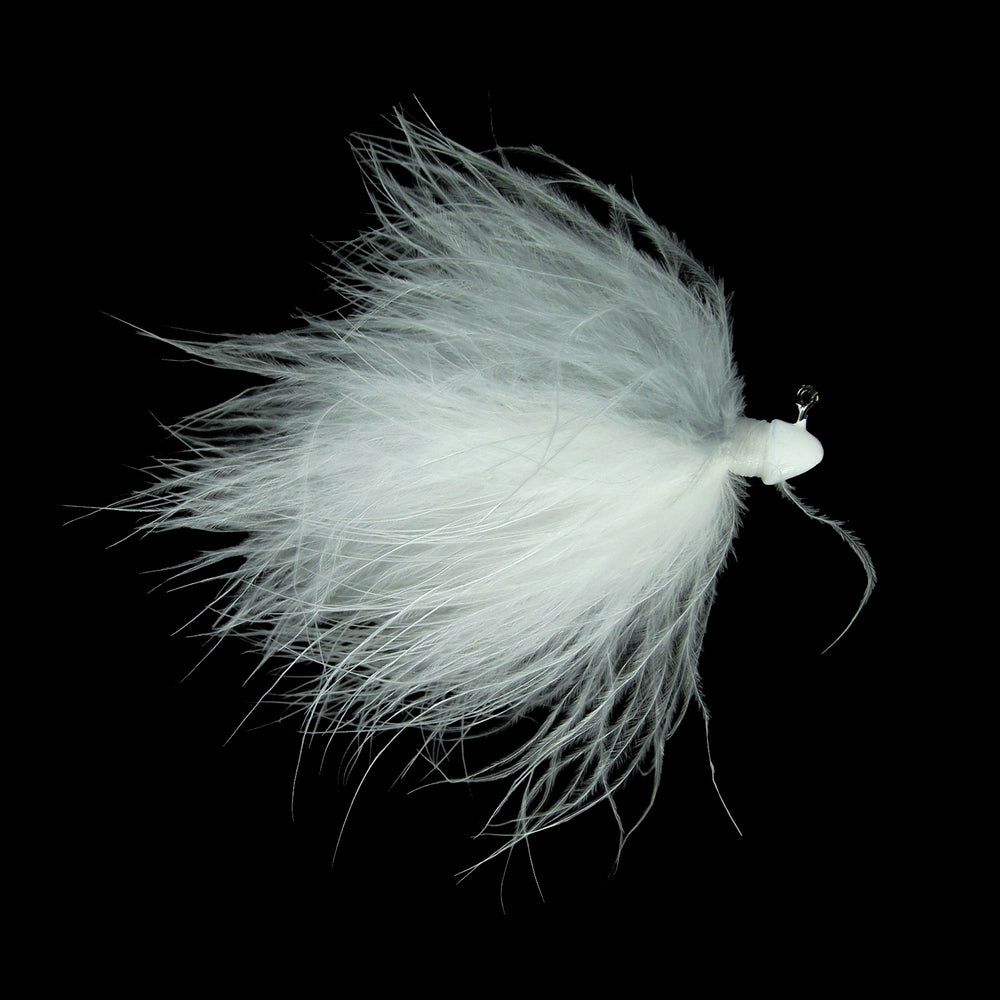 Outkast Tackle Feider Fly Marabou Jig 1/16 oz / Shad