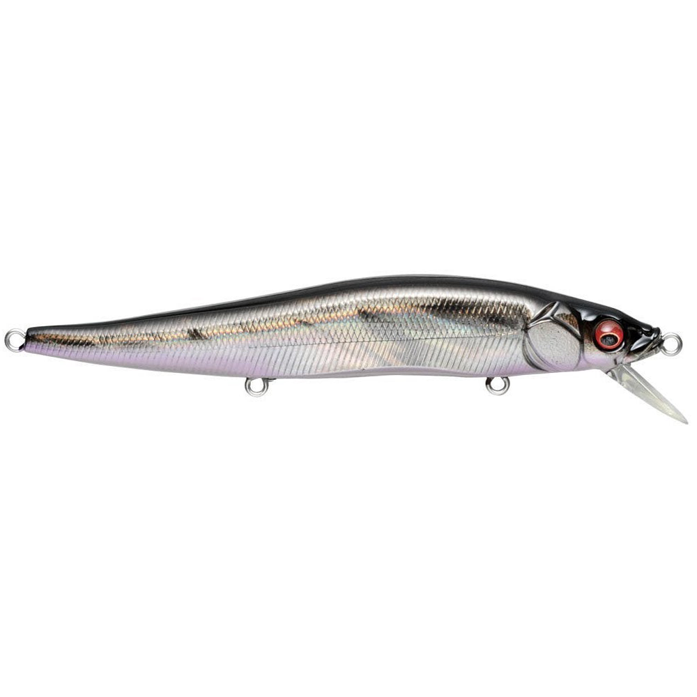 Megabass Ito Vision 110 Jerkbait GG Deadly Black Shad / 4 1/3"