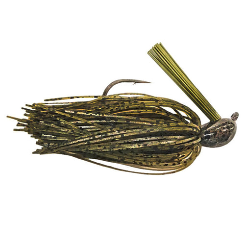 Greenfish Tackle Badger Flippin Jig 3/8 oz / Green Pumpkin Greenfish Tackle Badger Flippin Jig 3/8 oz / Green Pumpkin