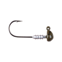 Berkley Half Head Jig 1/4 oz / Green Pumpkin / 2/0