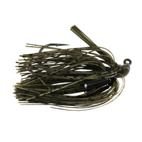 BassTEK Tungsten Flipping Jig 1/2 oz / Army Green Pumpkin