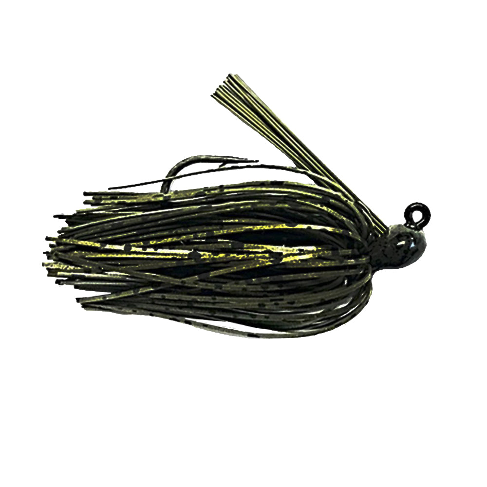 Greenfish Tackle Brandon Cobb All Purpose Jig 1/4 oz / Green Pumpkin