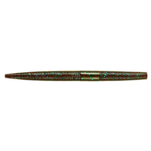 Dinger Worm 5" Green Pumpkin/Blue Flake / 5"