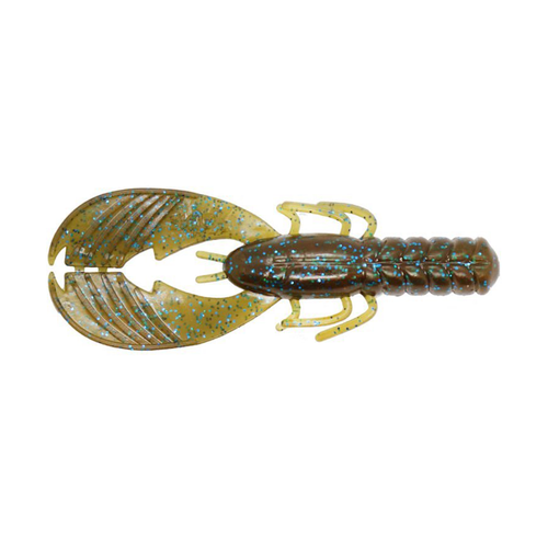 Xzone Lures 3.25" Muscle Back Finesse Craw Green Pumpkin Blue Flake / 3 1/4" Xzone Lures 3.25" Muscle Back Finesse Craw Green Pumpkin Blue Flake / 3 1/4"