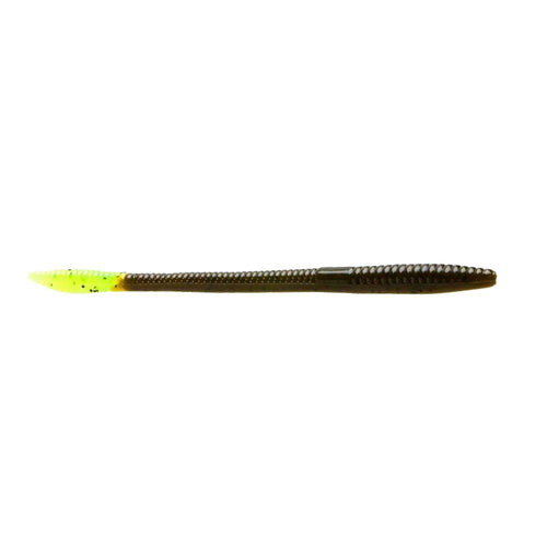 Zoom Trick Worm Green Pumpkin/Chartreuse / 6 1/2" Zoom Trick Worm Green Pumpkin/Chartreuse / 6 1/2"