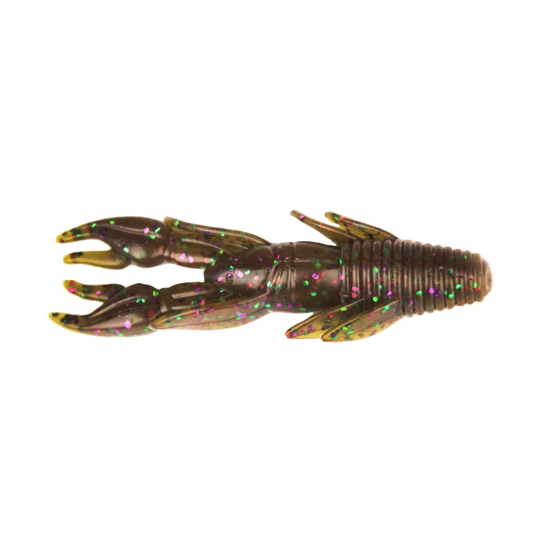 Xzone Lures Punisher Punch Craw 3.5" Green Pumpkin Purple Green / 3 1/2"