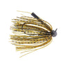 Queen Tackle Tungsten Finesse Peanut Football Jig 3/8 oz / Green Pumpkin Green