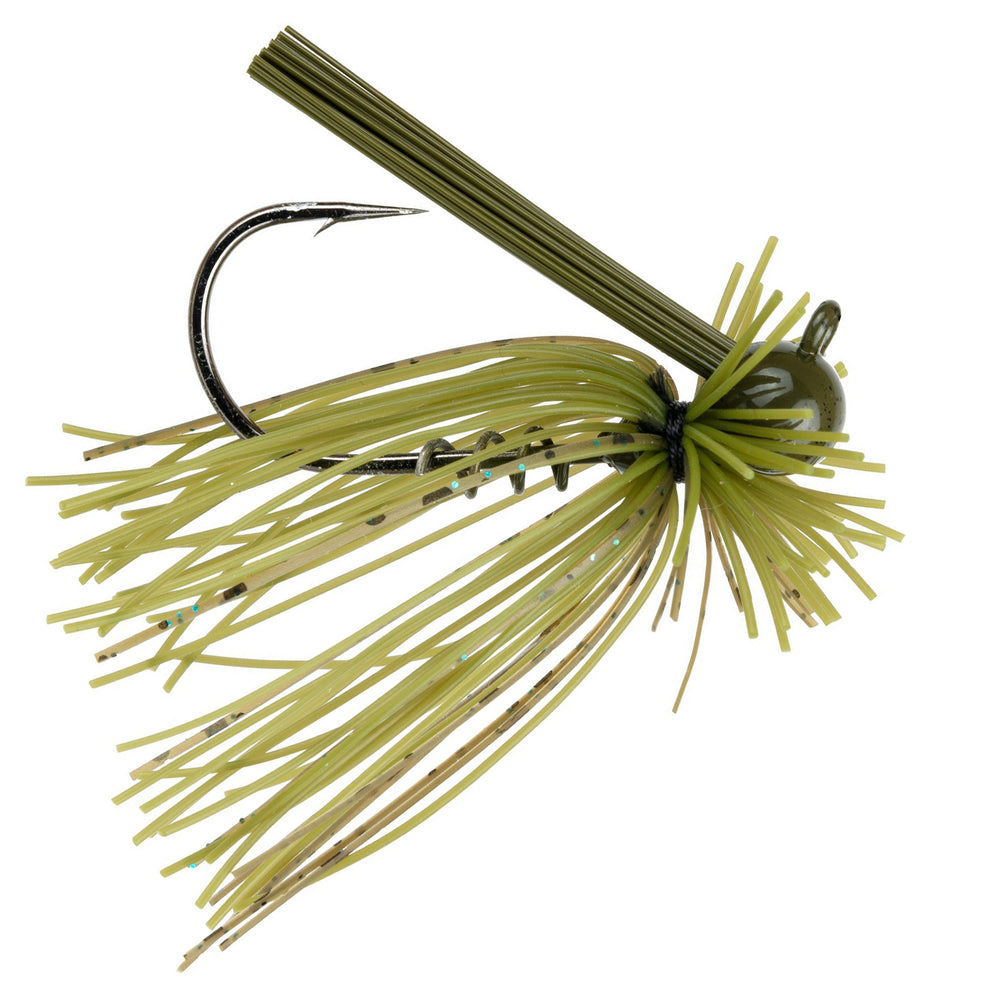 6th Sense Divine Ball Head Finesse Jig - EOL 7/16 oz / Green Pumpkin Legend