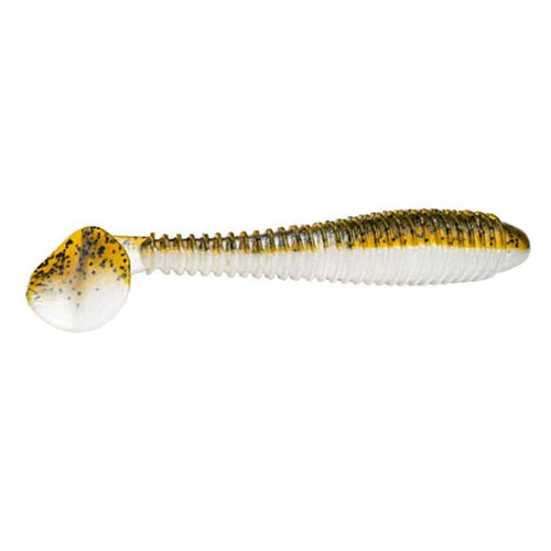 Strike King Rage Swimmer Swimbait, Green Pumpkin Pearl Belly