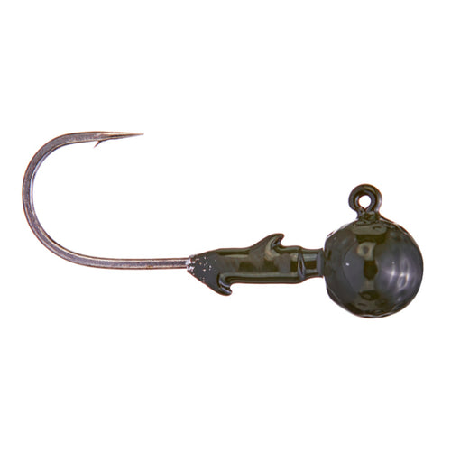 Venture Lures Traverse Football Head Jig 1/4 oz / Green Pumpkin Venture Lures Traverse Football Head Jig 1/4 oz / Green Pumpkin