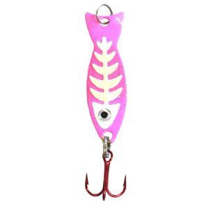 Ghost Spoon with Glow Bones Glow Pink / 1/8 oz